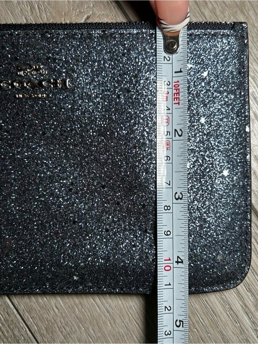Coach Star Glitter Small Wristlet - Picture 4 of 7